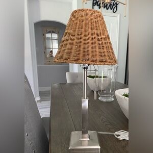 Rattan Table Lamp